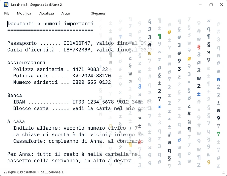 Steganos LockNote 2 – crittografia sicura