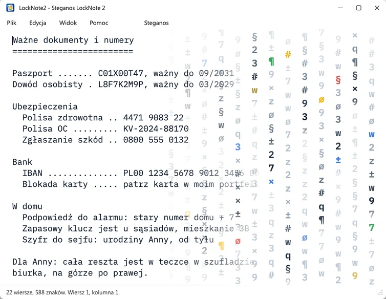 Steganos LockNote 2 – bezpieczne szyfrowanie