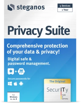 Steganos Privacy Suiteのパッケージ（正面）